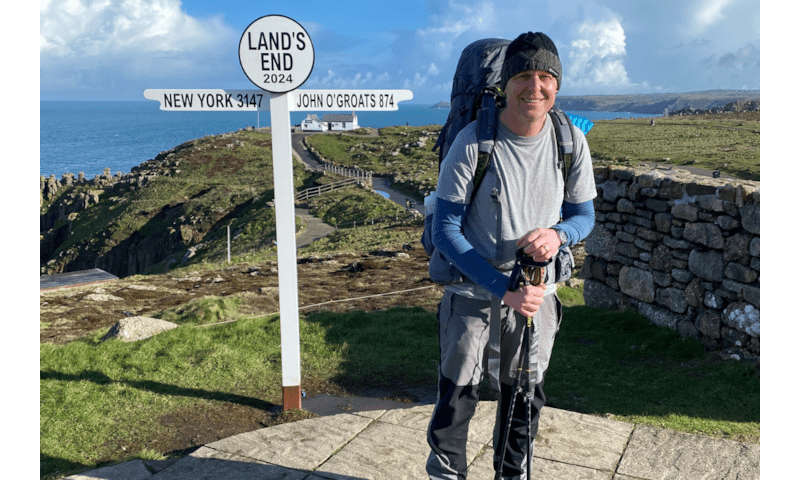 Risedale Governor Walks from Land’s End to John o’Groats